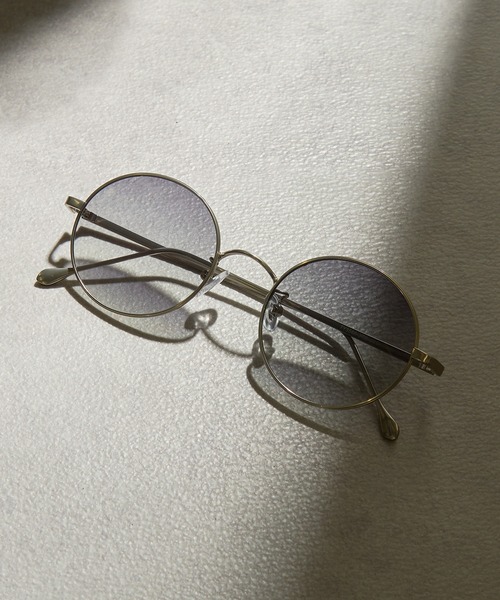 セール】【SETUP7】メタルフレームサングラス クリア⇔カラー 調