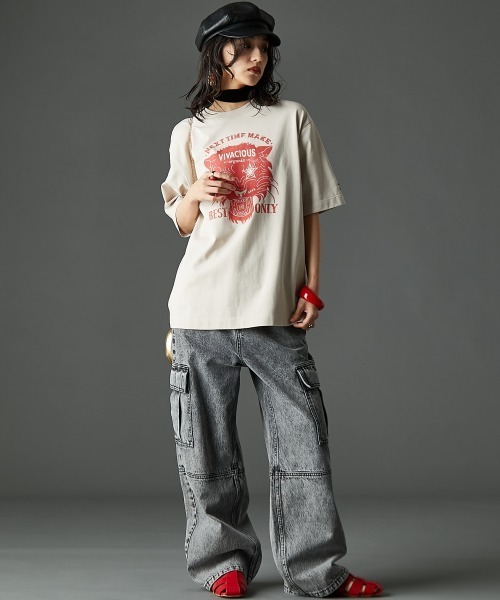 GEVS.(ジェイヴィス)の「綿100%アウトポケットデニムパンツ<大きいサイズ有>GEVS.(デニムパンツ・レディース・グレー系/ブルー系・84/88/73/76/80/92/96/98/106/114/122)」の10枚目の写真