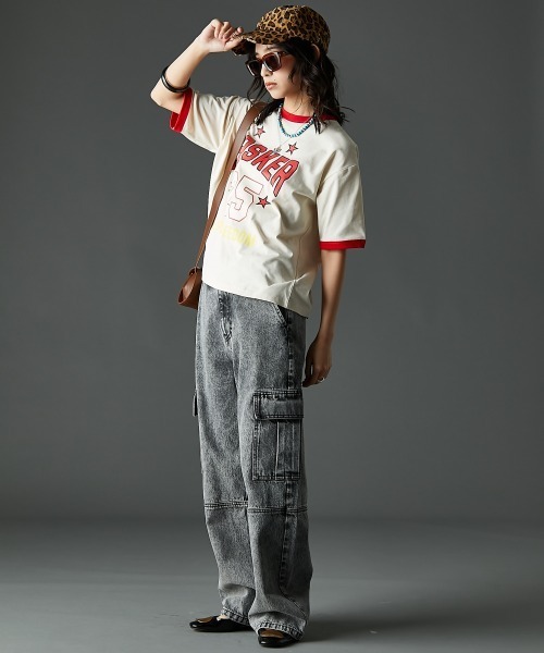 GEVS.(ジェイヴィス)の「綿100%アウトポケットデニムパンツ<大きいサイズ有>GEVS.(デニムパンツ・レディース・グレー系/ブルー系・84/88/73/76/80/92/96/98/106/114/122)」の11枚目の写真