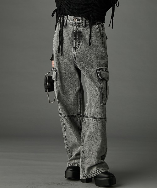 GEVS.(ジェイヴィス)の「綿100%アウトポケットデニムパンツ<大きいサイズ有>GEVS.(デニムパンツ・レディース・グレー系/ブルー系・84/88/73/76/80/92/96/98/106/114/122)」の19枚目の写真