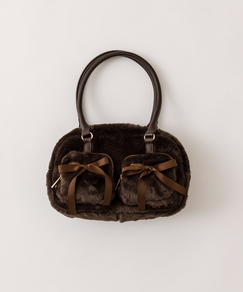 OLIVE des OLIVE（オリーブデオリーブ）の「リボンポケット付きファー