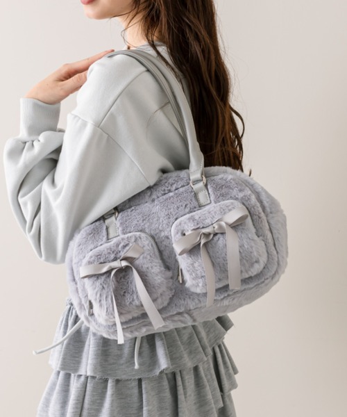 OLIVE des OLIVE（オリーブデオリーブ）の「リボンポケット付きファー