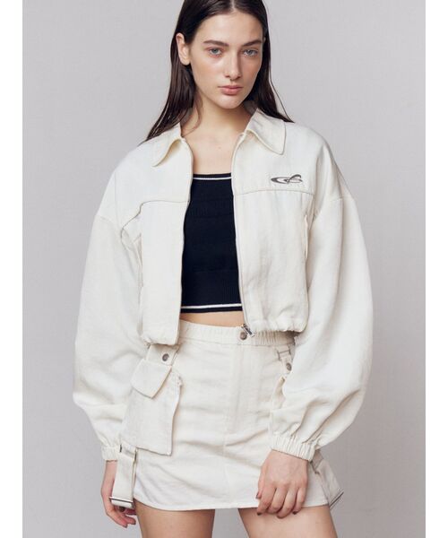 EMODA（エモダ）の「ラウンドロゴコンパクトニット（ニット/セーター・レディース・ホワイト/レッド/ブラック/グレー・FREE）」の20枚目の写真