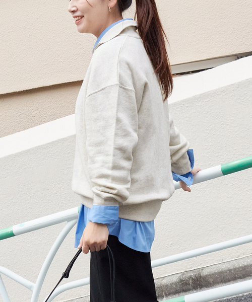 ハーフZIPスウェット（スウェット）｜JOURNAL STANDARD（ジャーナルスタンダード）