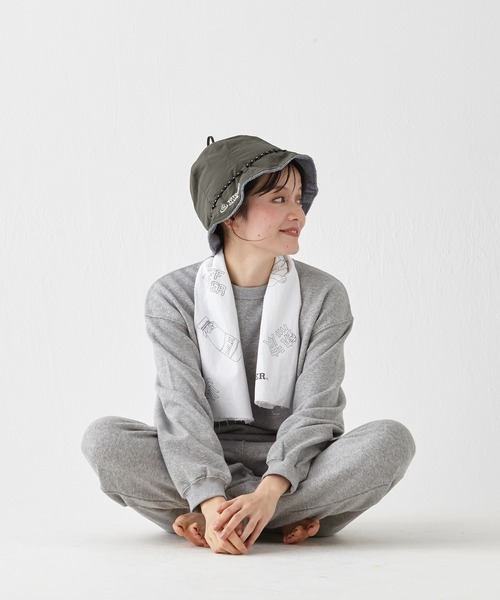 KRIFF MAYER（クリフメイヤー）の「TOTONOU CLUBサウナセット（ルームウェア/パジャマ・メンズ・オートミール/ブラック/グレー/カーキ/イエロー・X-LARGE/LARGE/MEDIUM/SMALL）」の3枚目の写真