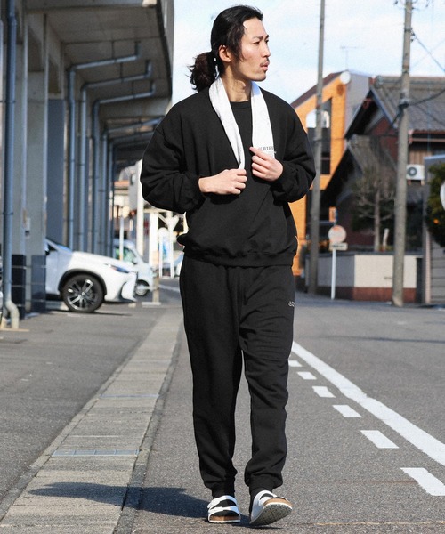 KRIFF MAYER（クリフメイヤー）の「TOTONOU CLUBサウナセット（ルームウェア/パジャマ・メンズ・オートミール/ブラック/グレー/カーキ/イエロー・X-LARGE/LARGE/MEDIUM/SMALL）」の2枚目の写真