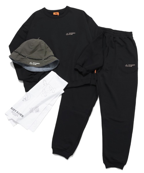 KRIFF MAYER（クリフメイヤー）の「TOTONOU CLUBサウナセット（ルームウェア/パジャマ・メンズ・オートミール/ブラック/グレー/カーキ/イエロー・X-LARGE/LARGE/MEDIUM/SMALL）」の11枚目の写真