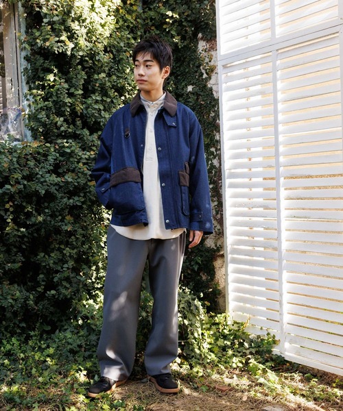 niko and...(ニコアンド)の「リラックスフィットイージーパンツ(その他パンツ・メンズ・チャコール/ブラック/ベージュ/グリーン・MEDIUM/LARGE)」の8枚目の写真