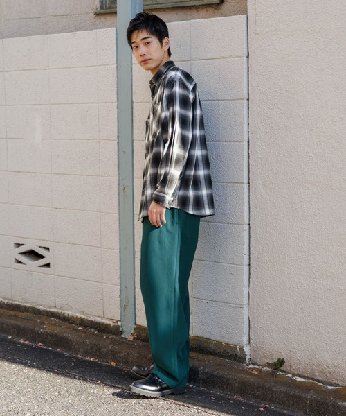 niko and...(ニコアンド)の「リラックスフィットイージーパンツ(その他パンツ・メンズ・チャコール/ブラック/ベージュ/グリーン・MEDIUM/LARGE)」の18枚目の写真