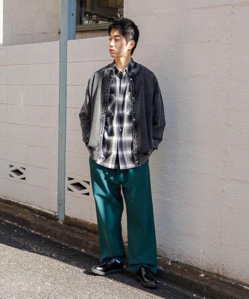 niko and...(ニコアンド)の「リラックスフィットイージーパンツ(その他パンツ・メンズ・チャコール/ブラック/ベージュ/グリーン・MEDIUM/LARGE)」の19枚目の写真