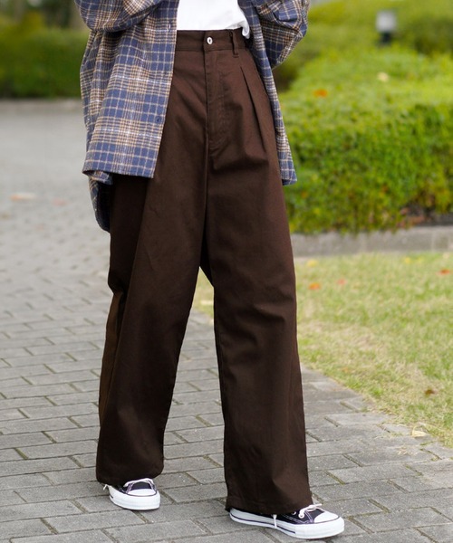 GOLDJAPAN(ゴールドジャパン)の「ストレッチコクーンパンツ【大きいサイズ対応】(その他パンツ・レディース・ブラック/カーキ/ネイビー/ブラウン/モスグリーン・LL/3L/4L/5L)」の2枚目の写真