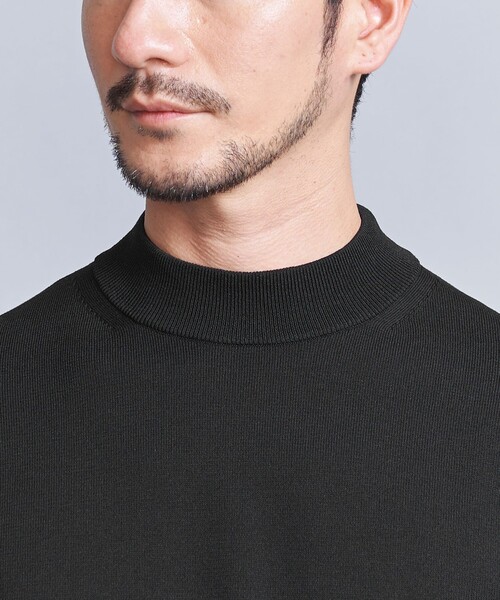 WEB限定 WARDROBE SMART】KOUKIN ハイゲージ ニット モック