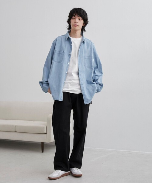 SMITH'S（スミス）の「SMITH’S（スミス）別注　ワークペインターイージーパンツ（オフホワイト／ブラック）（その他パンツ・メンズ・オフホワイト/ブラック・M/L/XL）」の4枚目の写真