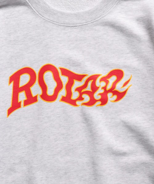 ROTAR(ローター)の「Fire LOGO SWEAT(スウェット・メンズ・ブラック/アッシュグレー/ロイヤルブルー/グリーン系その他・SMALL/MEDIUM/LARGE/X-LARGE)」の10枚目の写真