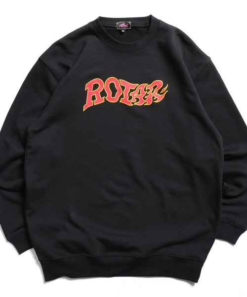 ROTAR(ローター)の「Fire LOGO SWEAT(スウェット・メンズ・ブラック/アッシュグレー/ロイヤルブルー/グリーン系その他・SMALL/MEDIUM/LARGE/X-LARGE)」の5枚目の写真