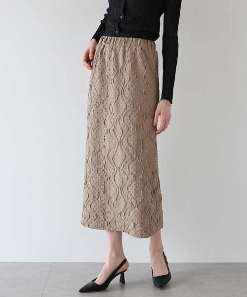 ラインフクレジャガードタイトスカート（スカート）｜J by blue
