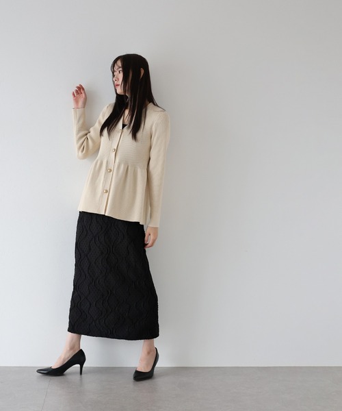 ラインフクレジャガードタイトスカート（スカート）｜J by blue