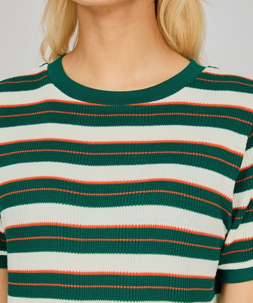 Champion(チャンピオン)の「【Champion/チャンピオン】レディース ボーダーワンピースドレス(ワンピース・レディース・ナチュラル/ブルー系その他2/グリーン系その他3・MEDIUM/LARGE)」の7枚目の写真