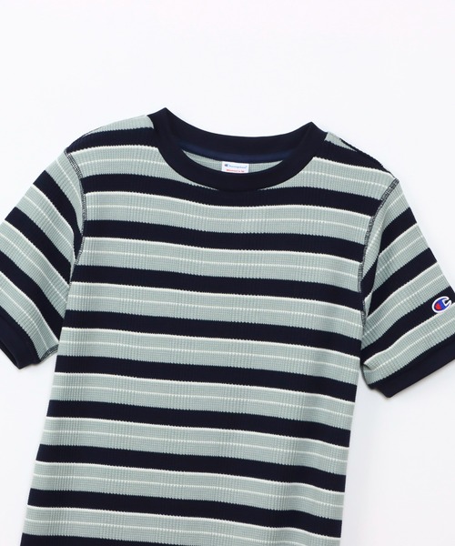 Champion(チャンピオン)の「【Champion/チャンピオン】レディース ボーダーワンピースドレス(ワンピース・レディース・ナチュラル/ブルー系その他2/グリーン系その他3・MEDIUM/LARGE)」の18枚目の写真