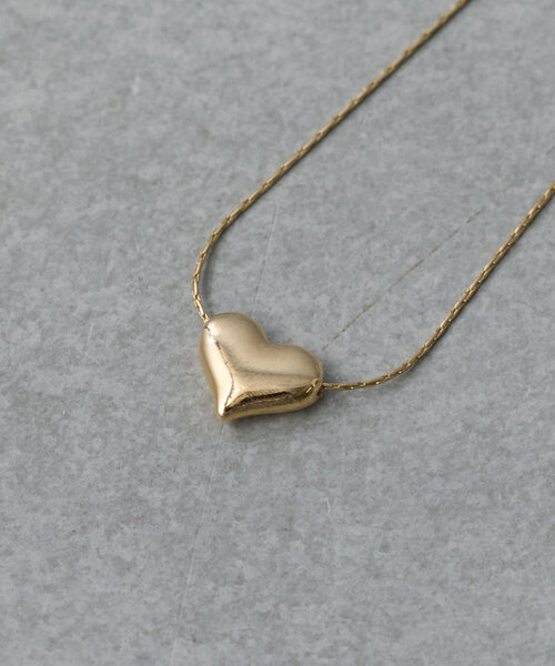 BIRTHDAY BAR（バースデイバー）の「mini heart necklace　ミニハートネックレス（ネックレス・レディース・ゴールド・0）」の4枚目の写真