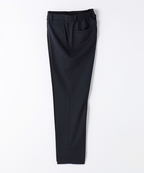 green label relaxing（グリーンレーベルリラクシング）の「エブリット TRPU ジャージ 5ポケット スラックス -ストレッチ・防シワ-（スラックス・メンズ・ネイビー/ブラック・L/S/M/XL）」の8枚目の写真