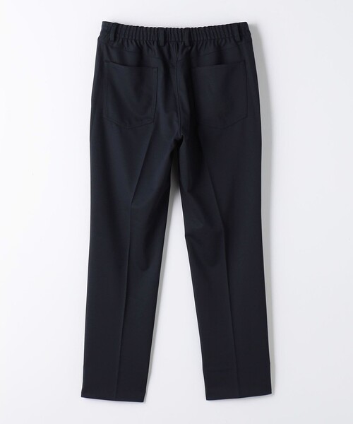 green label relaxing（グリーンレーベルリラクシング）の「エブリット TRPU ジャージ 5ポケット スラックス -ストレッチ・防シワ-（スラックス・メンズ・ネイビー/ブラック・L/S/M/XL）」の10枚目の写真