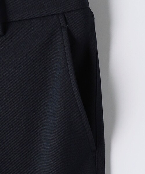 green label relaxing（グリーンレーベルリラクシング）の「エブリット TRPU ジャージ 5ポケット スラックス -ストレッチ・防シワ-（スラックス・メンズ・ネイビー/ブラック・L/S/M/XL）」の12枚目の写真