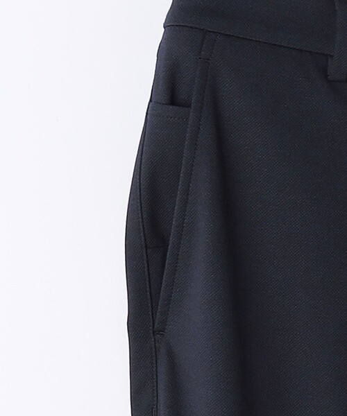 green label relaxing（グリーンレーベルリラクシング）の「エブリット TRPU ジャージ 5ポケット スラックス -ストレッチ・防シワ-（スラックス・メンズ・ネイビー/ブラック・L/S/M/XL）」の13枚目の写真