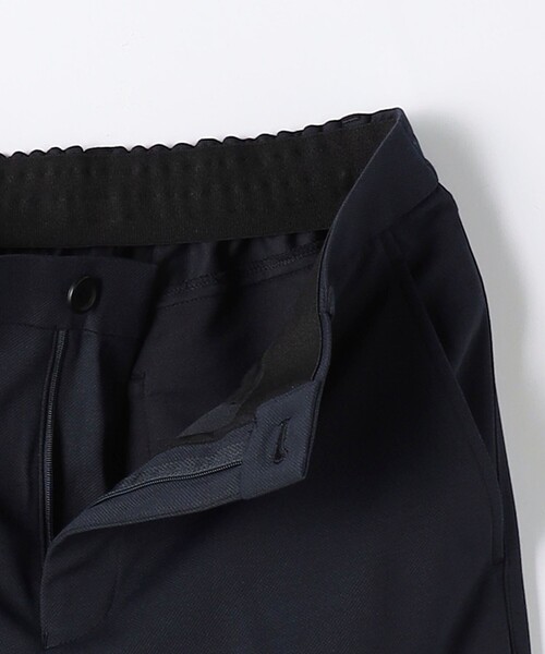 green label relaxing（グリーンレーベルリラクシング）の「エブリット TRPU ジャージ 5ポケット スラックス -ストレッチ・防シワ-（スラックス・メンズ・ネイビー/ブラック・L/S/M/XL）」の14枚目の写真