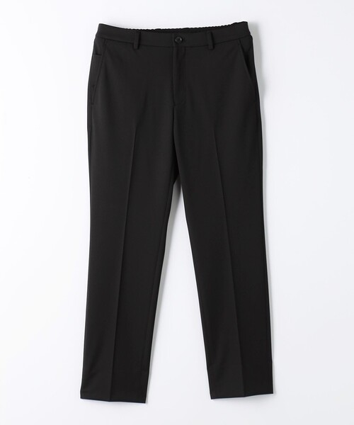 green label relaxing（グリーンレーベルリラクシング）の「エブリット TRPU ジャージ 5ポケット スラックス -ストレッチ・防シワ-（スラックス・メンズ・ネイビー/ブラック・L/S/M/XL）」の17枚目の写真