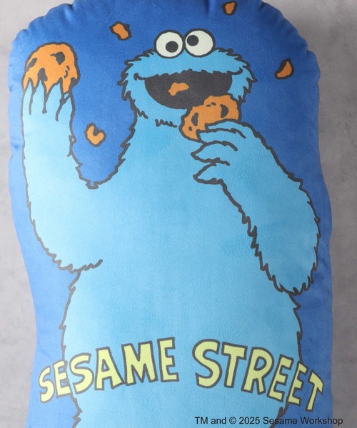 Right-on(ライトオン)の「SESAME STREET(セサミストリート)【レディース】「SESAME STREET」クッション(その他・レディース・ブルー/イエロー/レッド/グリーン・ONE SIZE)」の9枚目の写真
