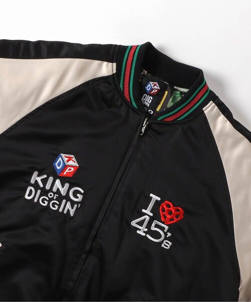 BREEZE(ブリーズ)の「MURO×BREEZE リバーシブルスカジャン(大人)(スカジャン・メンズ・ブラック・LARGE)」の10枚目の写真