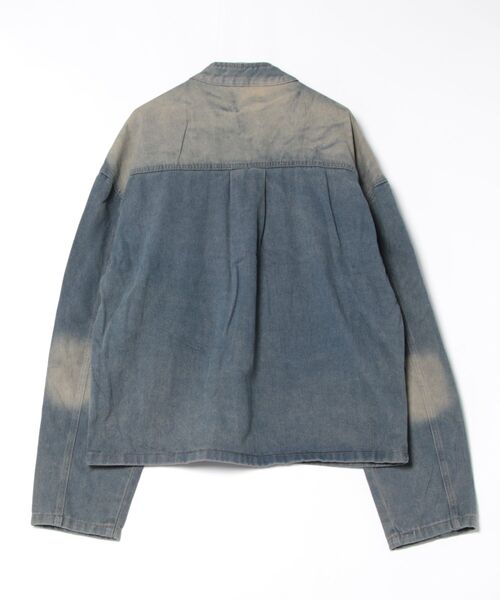 NEW GENTLEMAN（ニュージェントルマン）の「オーグリー デニムジャケット（デニムジャケット・メンズ・ブルー・M/L/XL）」の17枚目の写真