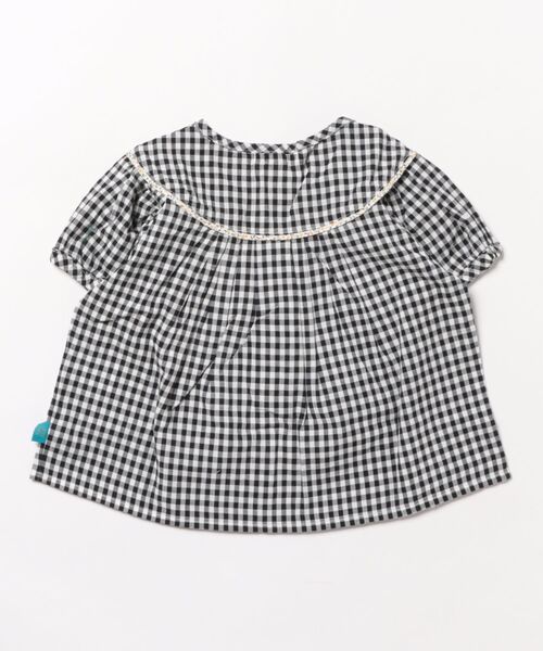 RAGMART（ラグマート）の「ギャザーブラウス（シャツ/ブラウス・キッズ・ピンク/オフホワイト/チェック・100cm/110cm/130cm/120cm）」の13枚目の写真