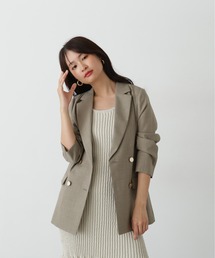 テーラードダブルジャケット