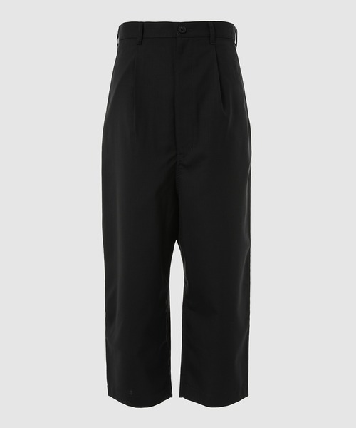 COMME des GARCONS HOMME ウール1タックスラックス 美品 COMME des GARCONS HOMME - コムデギャルソンオム24AW ウールサージ