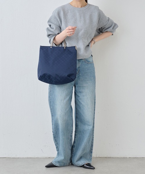 未使用✨russet 3way ナイロンジャガード トートバッグ たためるバッグ 30%OFF】Dailyrussetナイロンジャガードトート再入荷