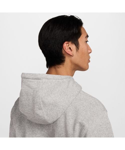 NIKE(ナイキ)の「ナイキ NIKE ナイキ クラブ FT プルオーバー L/S フーディ(スウェット・メンズ・グレー/ブラック・S/M/L/LL/3L)」の10枚目の写真