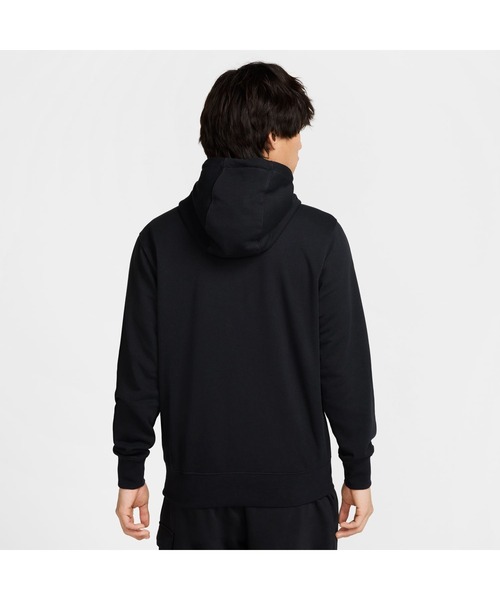 NIKE(ナイキ)の「ナイキ NIKE ナイキ クラブ FT プルオーバー L/S フーディ(スウェット・メンズ・グレー/ブラック・S/M/L/LL/3L)」の3枚目の写真