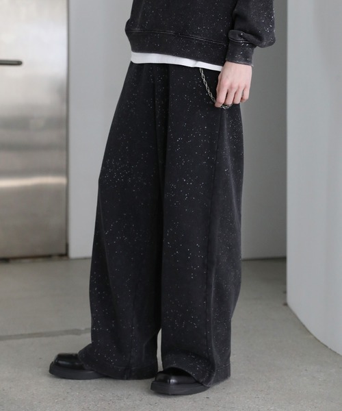 ASTRONOMY（アストロノミー）の「ピグメント加工ヘビーウェイトスウェットパンツ（スウェットパンツ・メンズ・ブラック系/ブラック/ブラック系2・S/M/L/XL）」の20枚目の写真