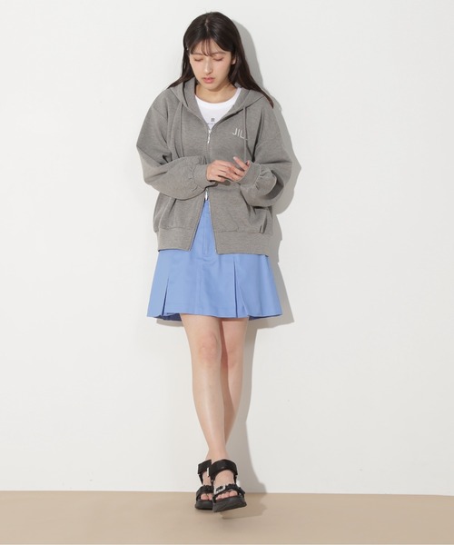 JILL by JILL STUART(ジルバイジルスチュアート)の「逆開ファスナービッグパーカー(パーカー・レディース・ホワイト/グレー/ピンク・FREE)」の18枚目の写真