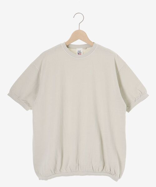 le.coeur blanc（ルクールブラン）の「STAR&STRIPE  ベーシックリブT（Tシャツ/カットソー・レディース・チャコールグレー/グレイッシュベージュ/オフホワイト・38）」の7枚目の写真