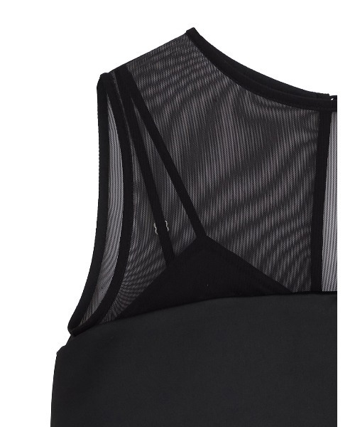 Ameri（アメリ）の「CORSET LAYERED SHEER DRESS（ドレス）」 - WEAR