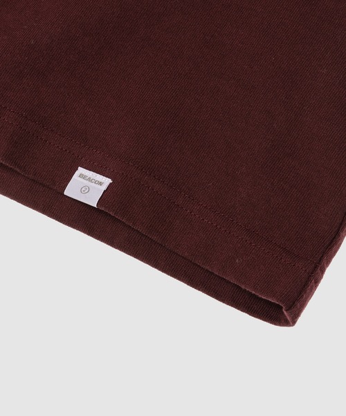 kolor BEACON(カラービーコン)の「25SBM- T03231(Tシャツ/カットソー・メンズ・ヘザーグレー/チャコールグレー/ボルドー/ホワイト・3/2)」の7枚目の写真
