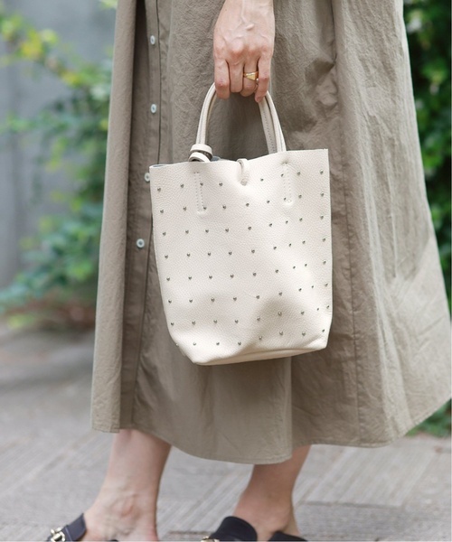 追加4》【MARLON FIRENZE/マルロン】 SHOPPER MINI STUDS：バッグ