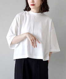 汗しみない クロップドTシャツ