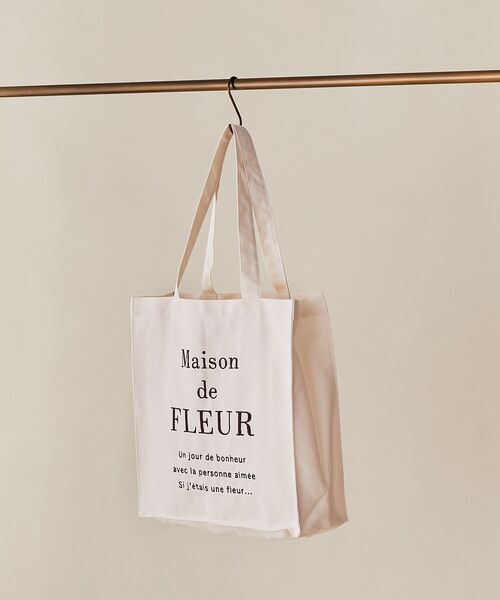 新品未使用♡fiducia♡サクラコ　パールトートバッグ セール】lus. フラワー刺繍レーストートバッグ（トートバッグ