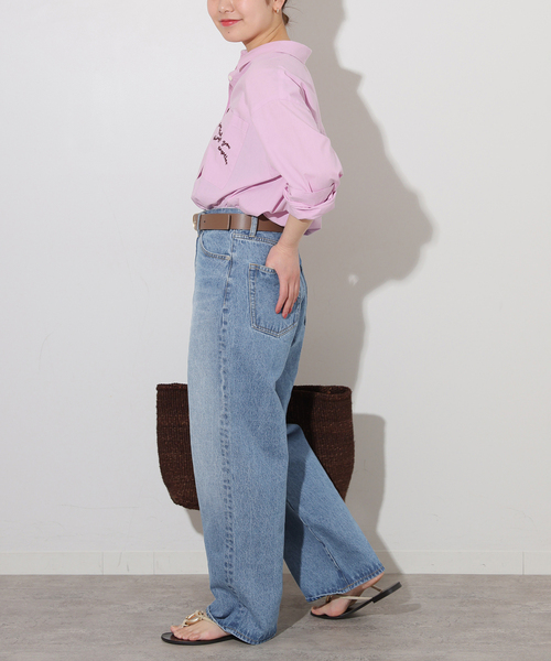 JOURNAL STANDARD relume(ジャーナルスタンダード レリューム)の「ルーズデニムパンツ(デニムパンツ・レディース・ブルー系その他・38/36)」の3枚目の写真