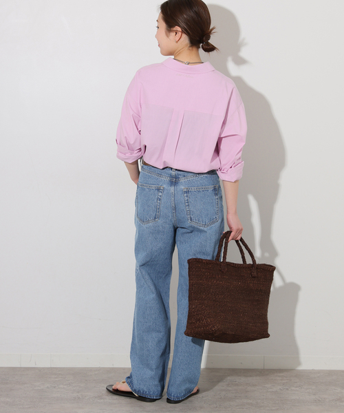 JOURNAL STANDARD relume(ジャーナルスタンダード レリューム)の「ルーズデニムパンツ(デニムパンツ・レディース・ブルー系その他・38/36)」の4枚目の写真