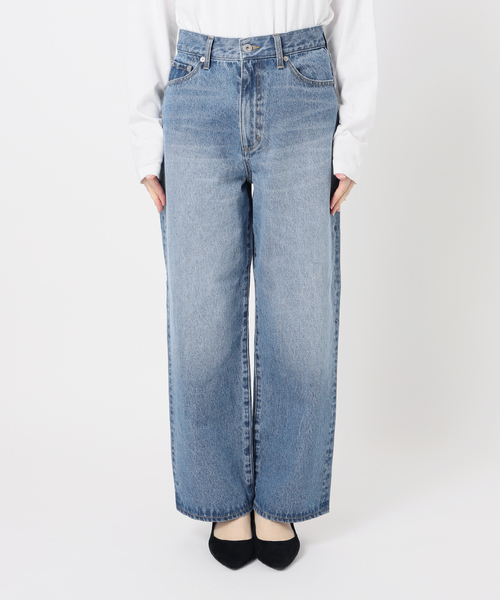 JOURNAL STANDARD relume(ジャーナルスタンダード レリューム)の「ルーズデニムパンツ(デニムパンツ・レディース・ブルー系その他・38/36)」の8枚目の写真